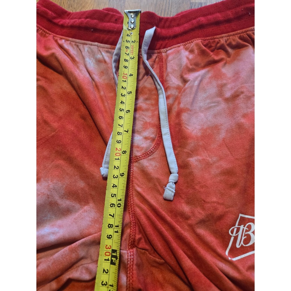 Budweiser Men Medium Red Tie-Dye Cloud Wash Beer Pocket Jogger Lounge Pants - Picture 4 of 7